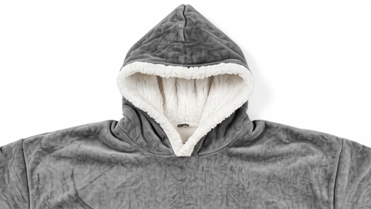 Blanket Hoodie, Grey