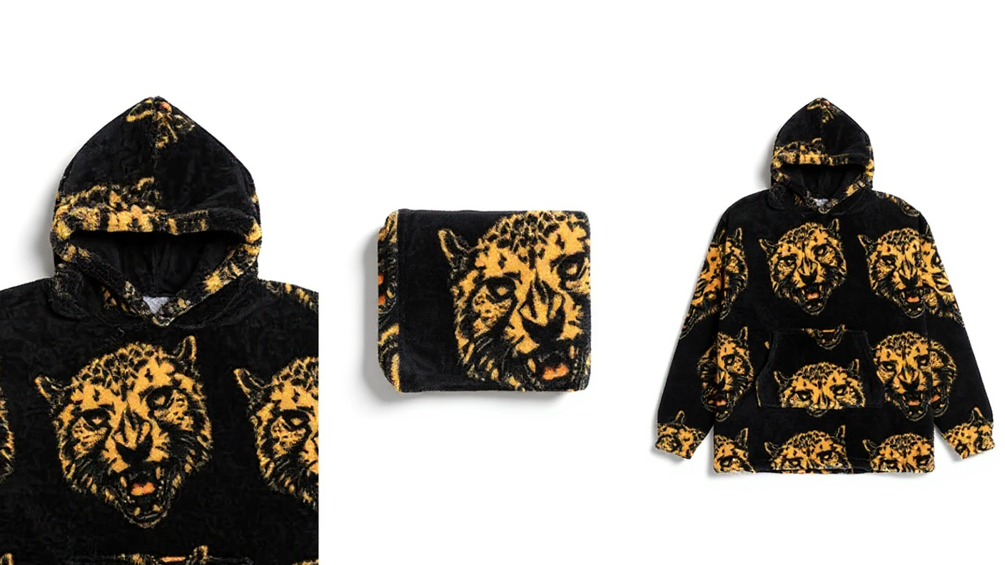 Blanket Hoodie, Tiger EDITION