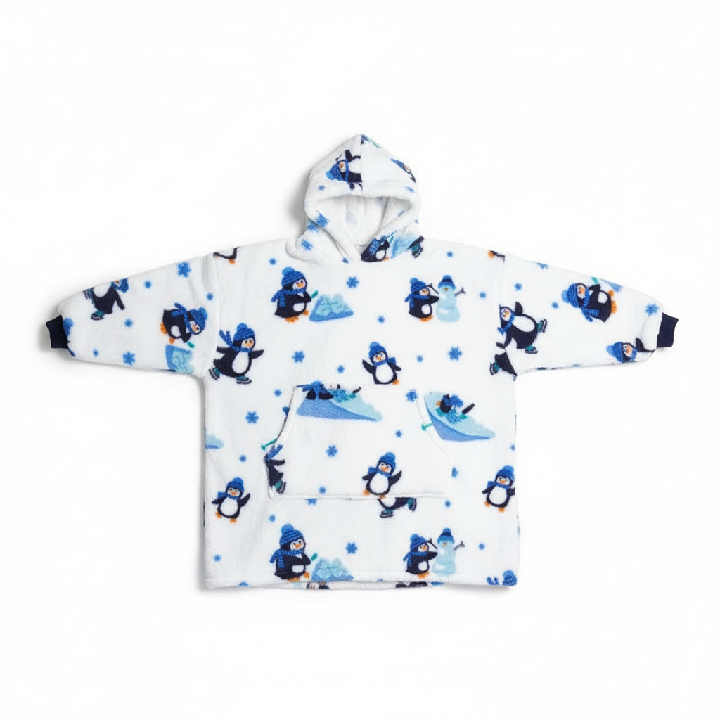 Blanket Hoodie, Penguins EDITION